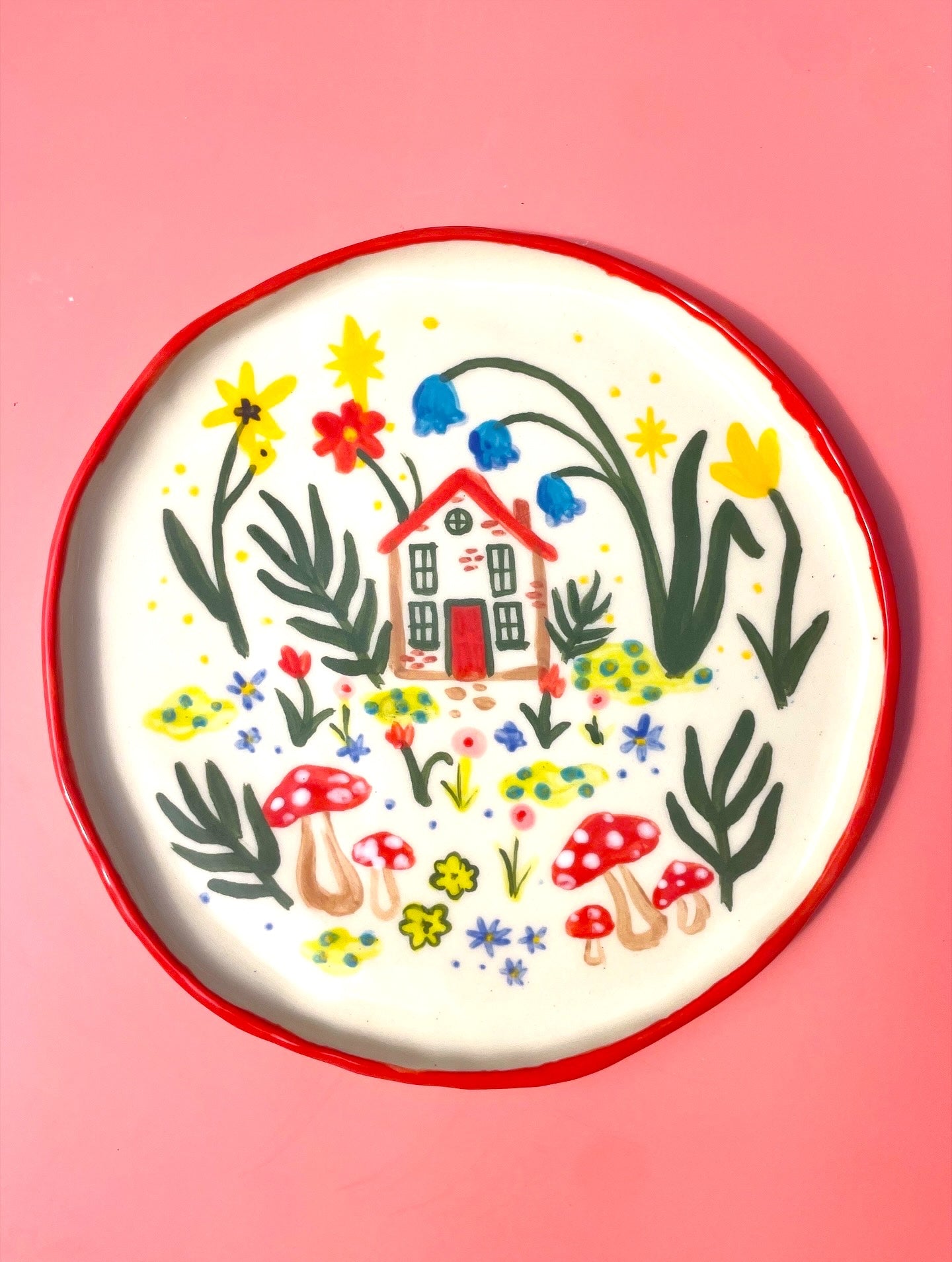 Woodland Cottage Plate