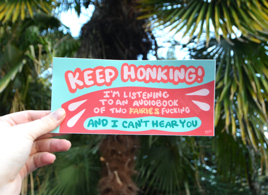 Fairy Audio Book Bumper Sticker
