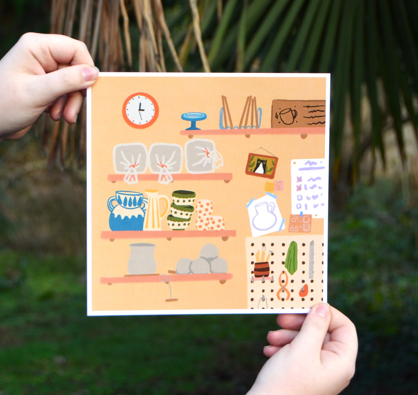 The Pottery Studio Print