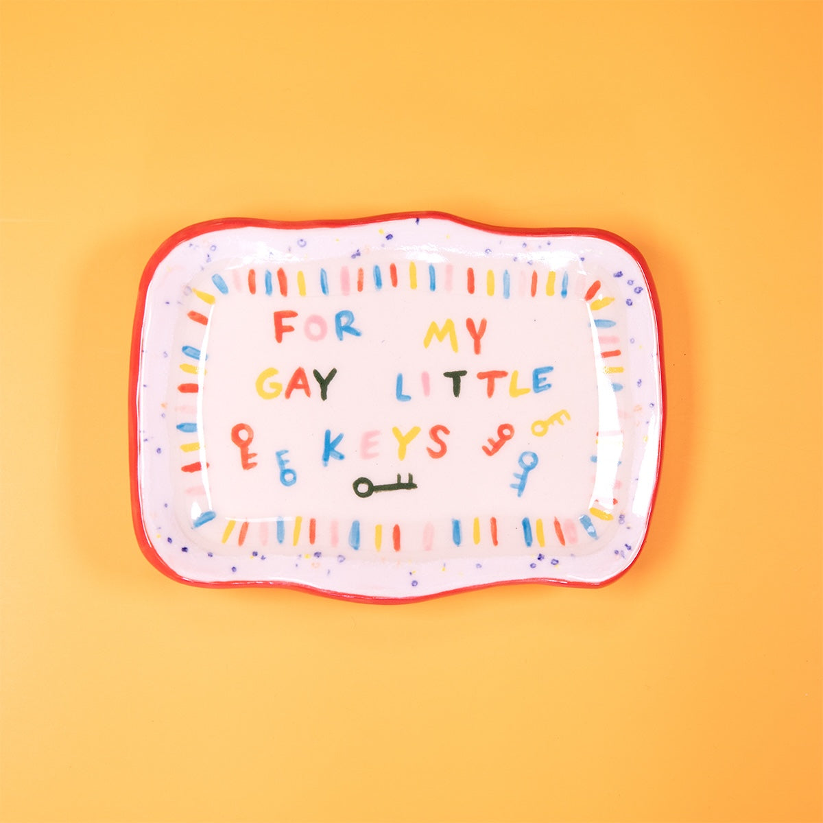 For My Gay Little Keys Dish