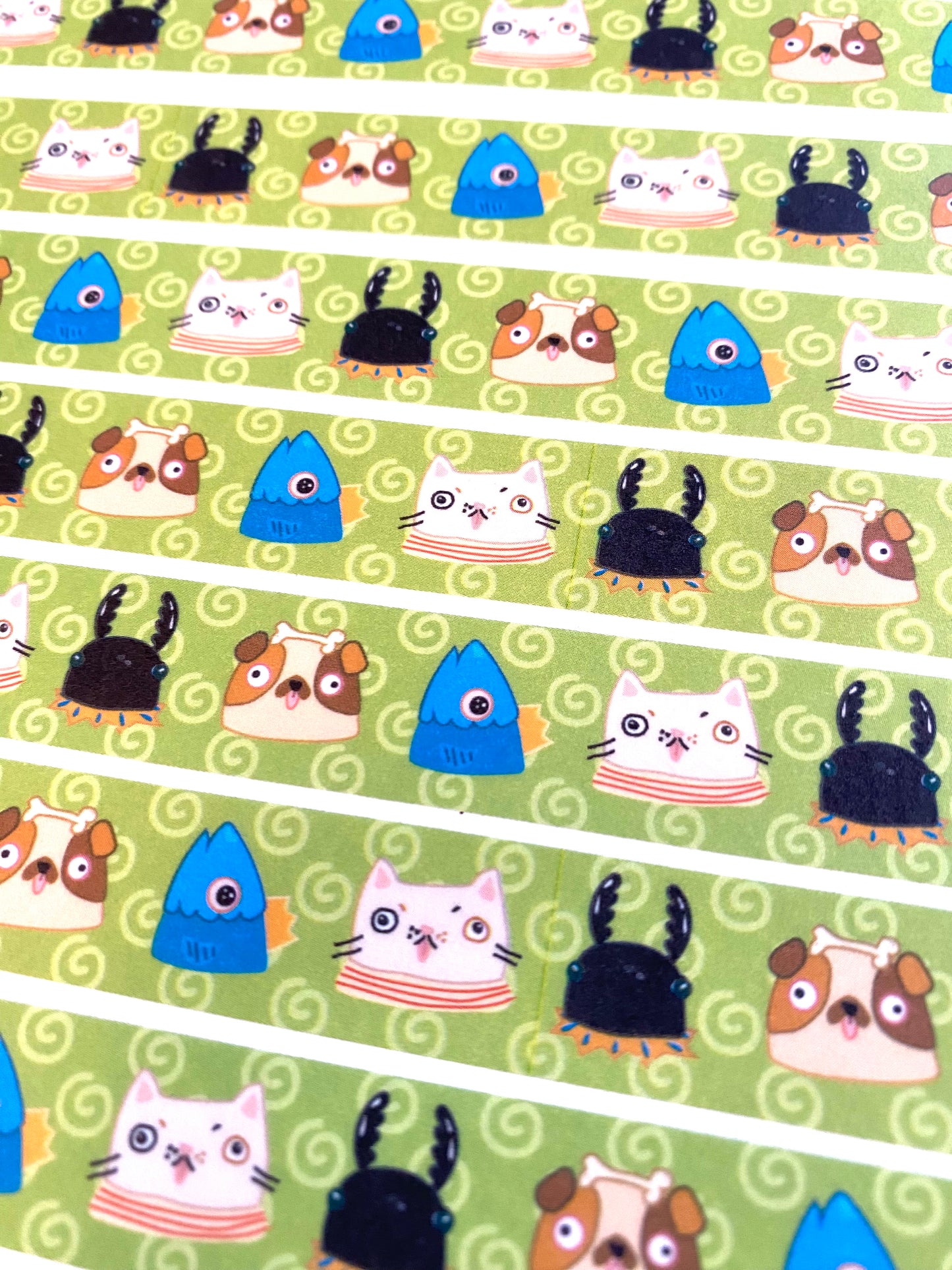 Animal Friends Washi Tape