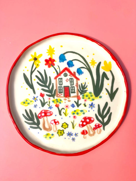 Woodland Cottage Plate