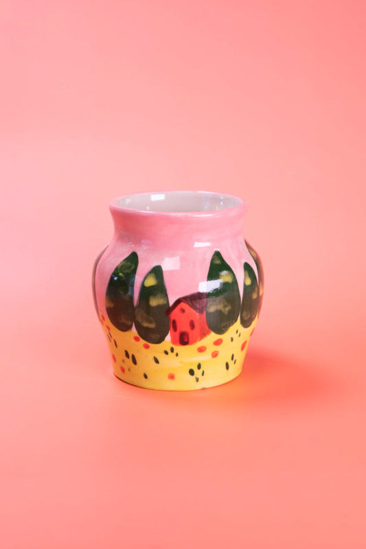 Little House On The Hill Vase