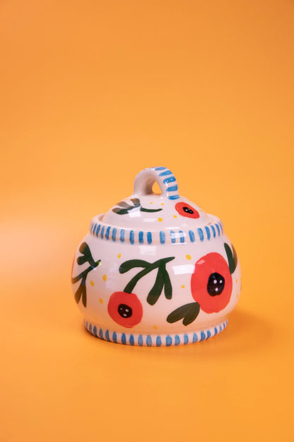 Wheel-Thrown Poppy Jar (Second)
