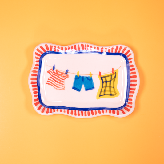 Clothesline dish
