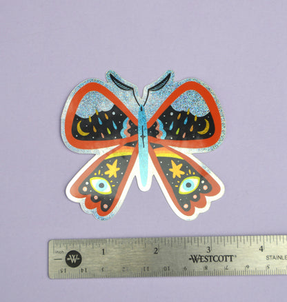 Sky Moth Sticker