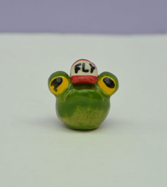 Fly Fishin' Mini Frog Head