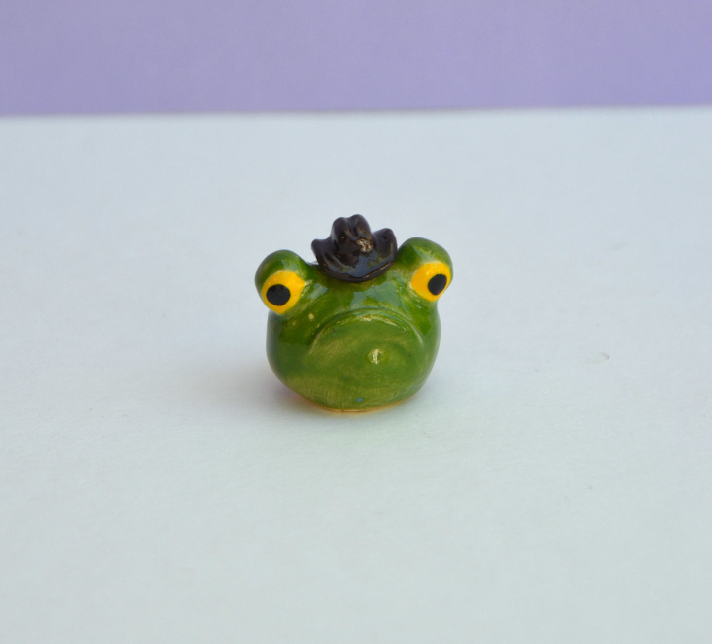 Mini Cowboy Frog Head