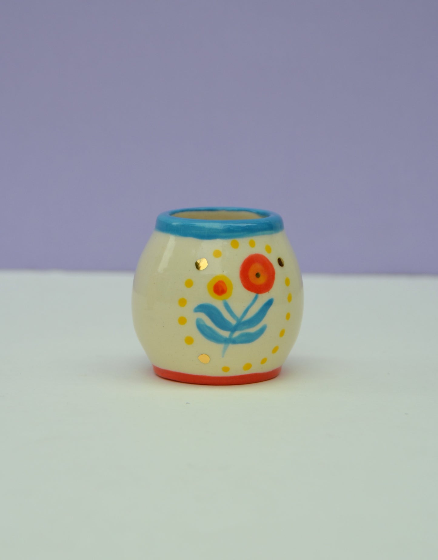 Floral bud vase