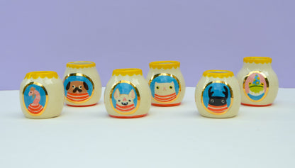 Circus Animal Mini Vase