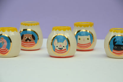 Circus Animal Mini Vase