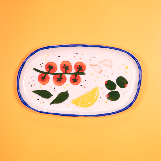 Snacky Little Olives Plate