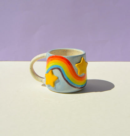 Rainbow Star Mug