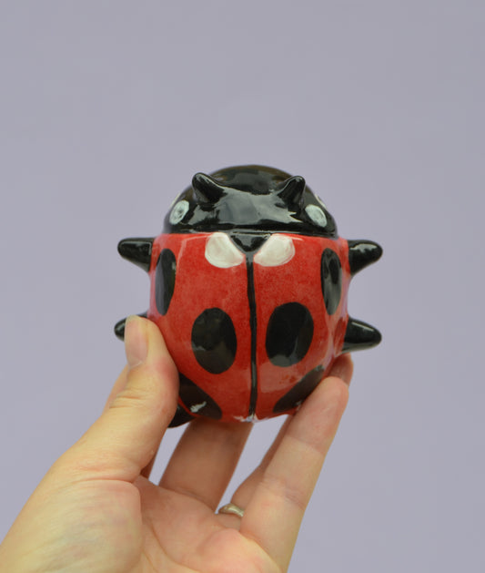 Lady Bug Wall Sculpture