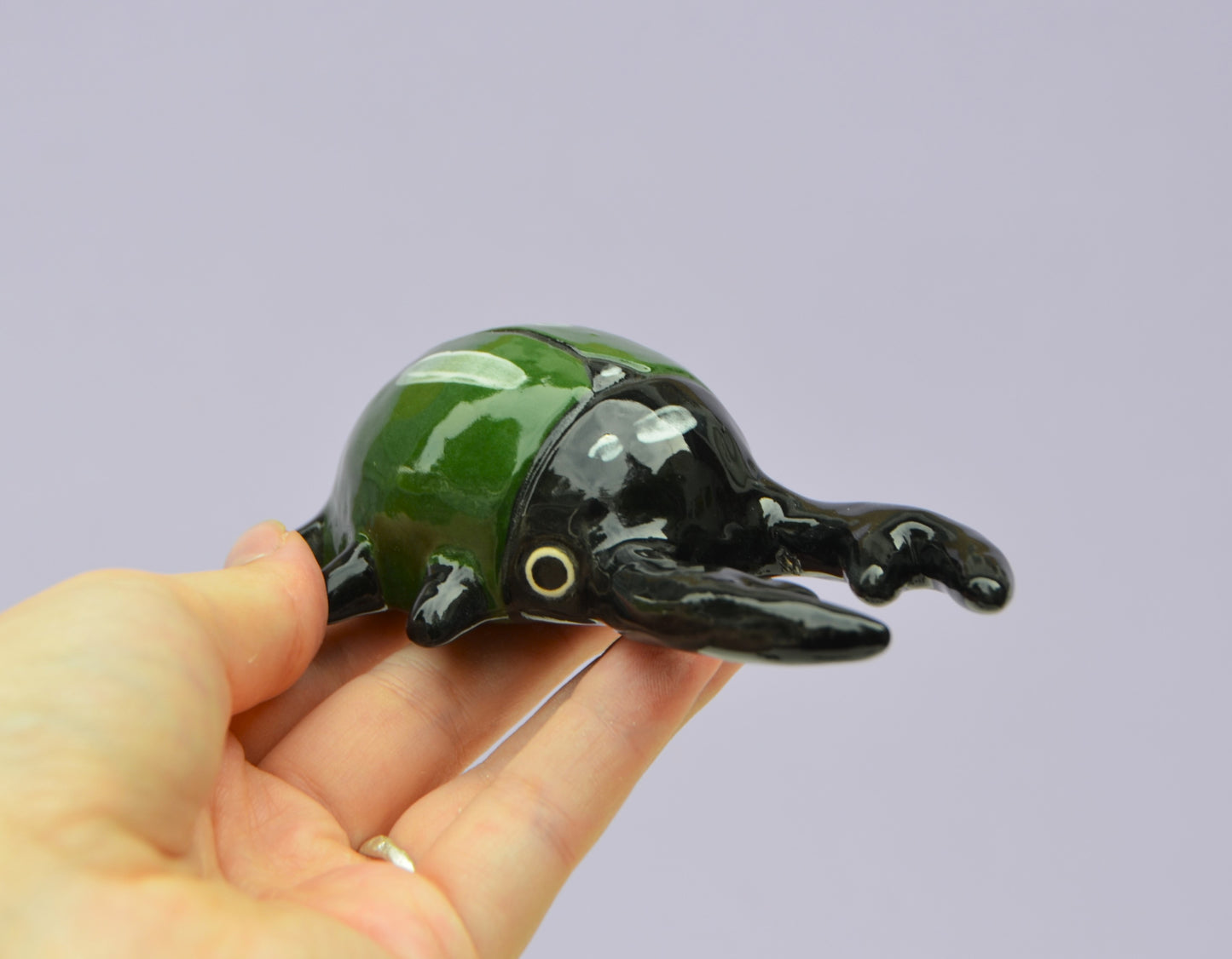 Green Beetle Wall Sculptures