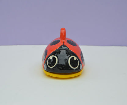 Lady Bug Butter Dish