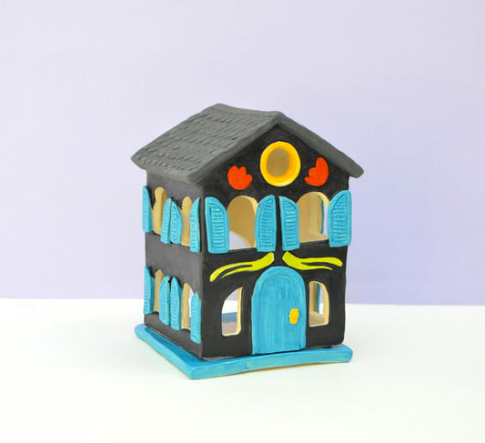 Little Folklore House Tea Light Holder